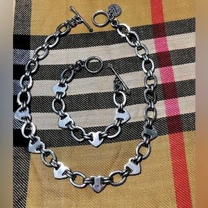 Juicy couture heart necklace